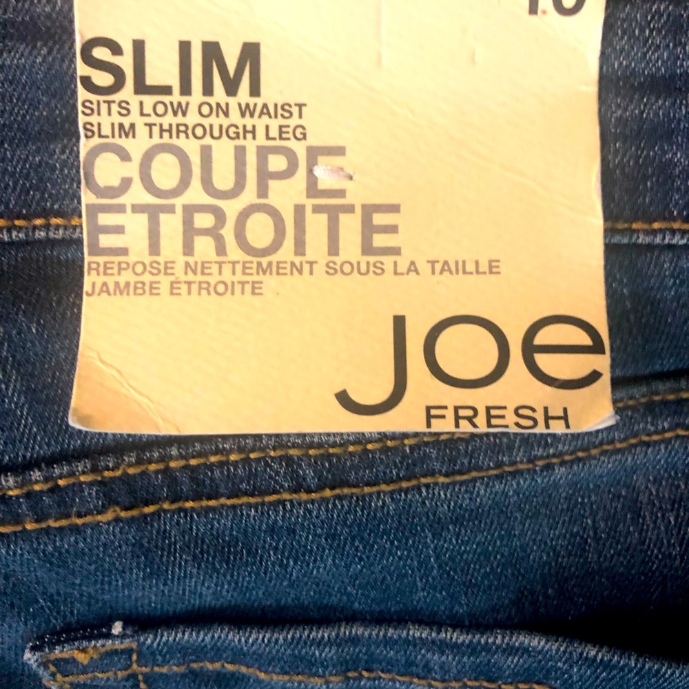 Joe Fresh womens jeans boot cut stretchy NWT